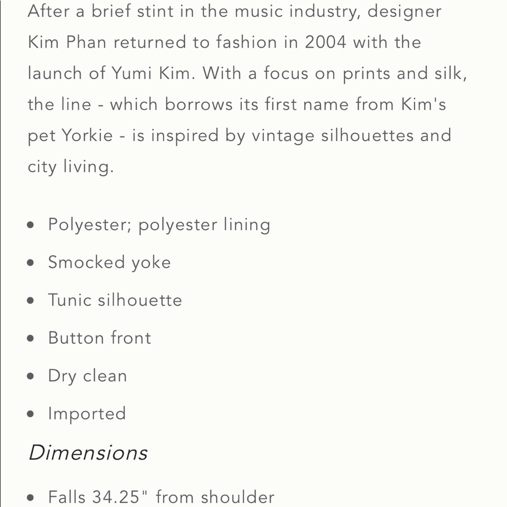 Anthropologie Rialto Tunic Dress - Picture 5 of 5